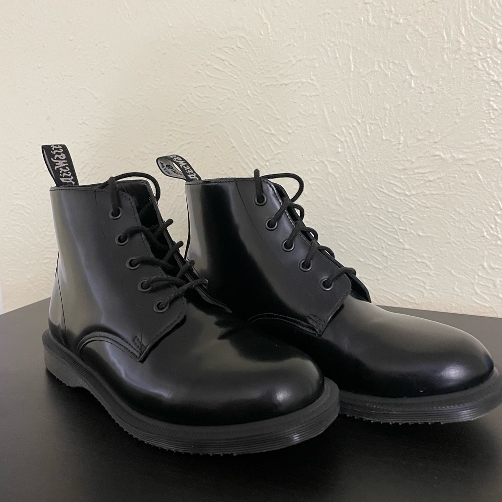 Doc Marten’s Black Emmeline Booties